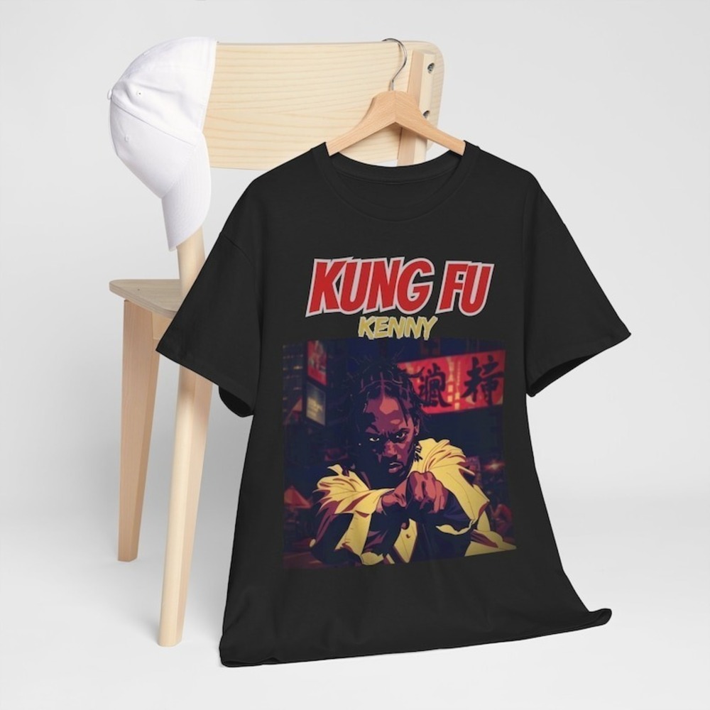 Kendrick Lamar Inspired Kung Fu Kenny Graphic Tee